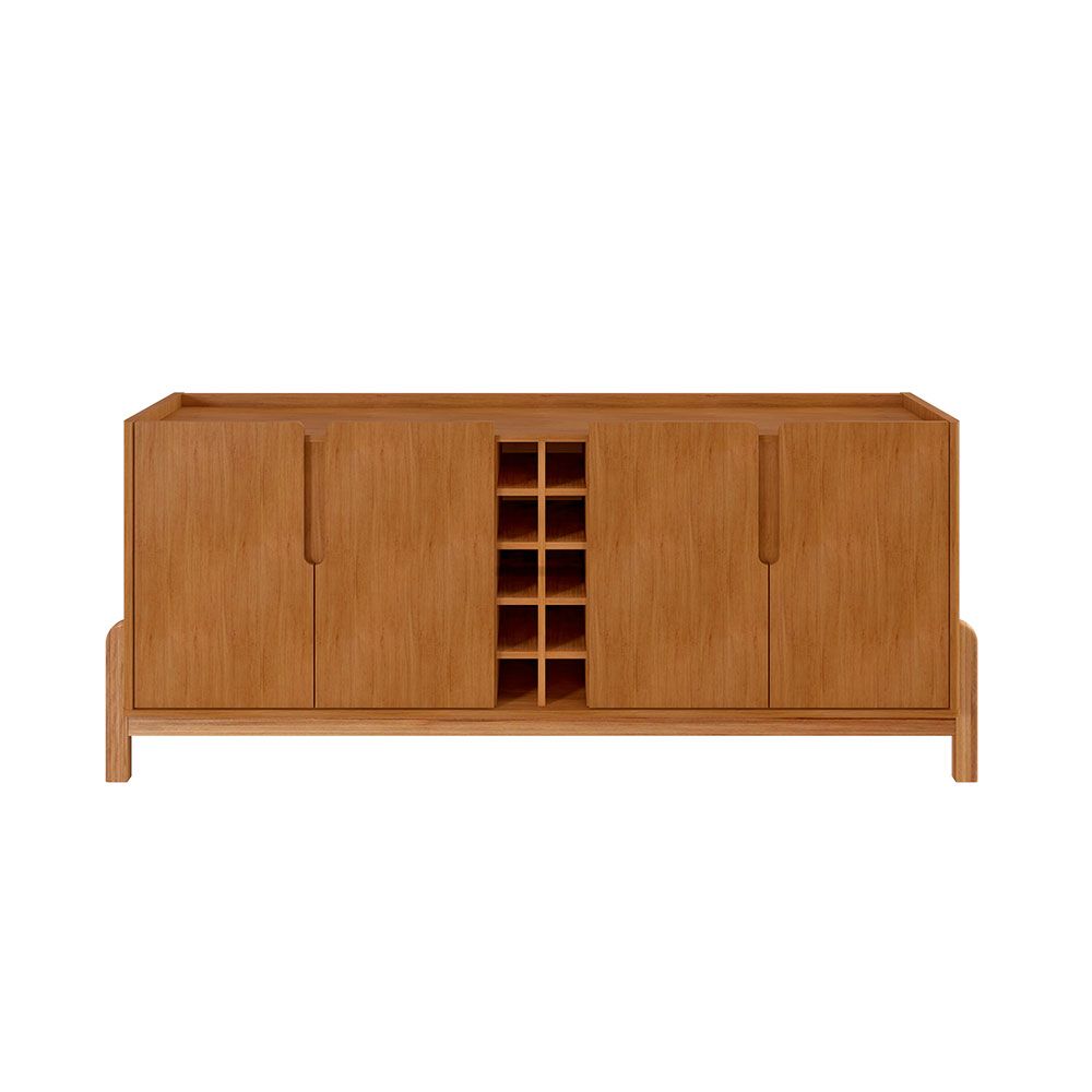 Buffet Lizz 4 PT Cedro 190 cm