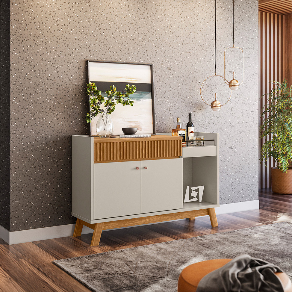Buffet Lucca 2 PT 1 GV Nature e Off White