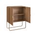 Buffet Luna 2 Portas Hanover e Dourado 90 cm