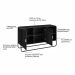 Buffet Luna 2 Portas Preto e Dourado 135 cm