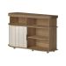 Buffet Magnum Flex 1 Porta Carvalho e Off White