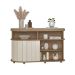 Buffet Magnum Flex 1 Porta Carvalho e Off White