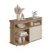 Buffet Magnum Flex 1 Porta Carvalho e Off White
