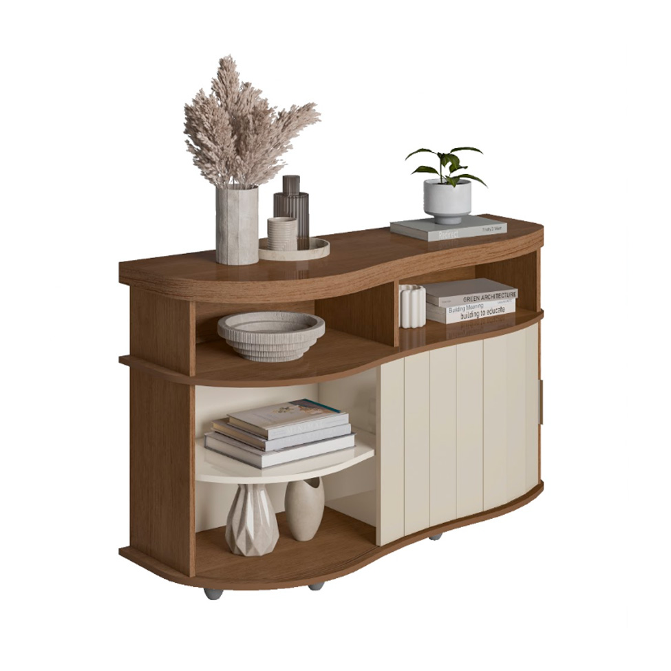 Buffet Magnum Flex 1 Porta Cinamomo e Off White