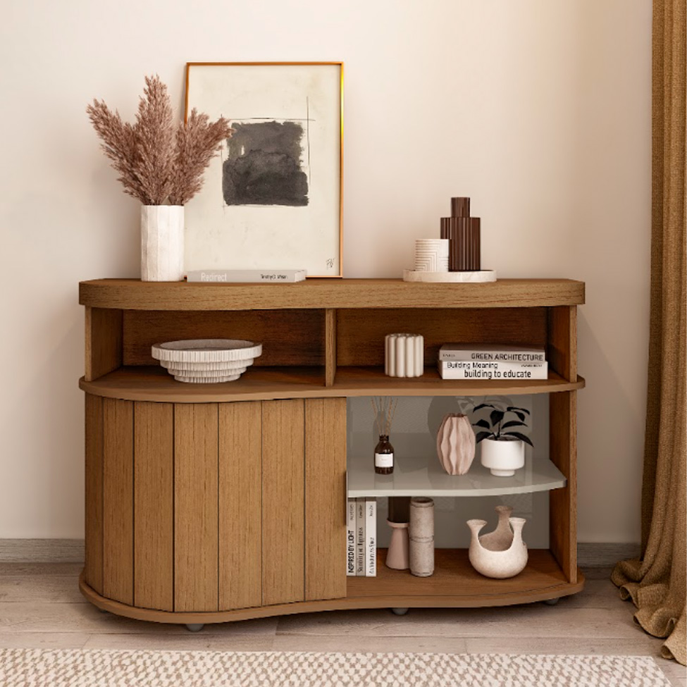 Buffet Magnum Flex 1 Porta Cinamomo e Off White