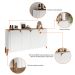 Buffet Memphis 4 Portas Branco e Cedro
