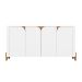 Buffet Memphis 4 Portas Branco e Cedro