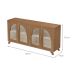 Buffet Murano 4 Portas Cinamomo e Off White