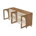 Buffet Murano 4 Portas Cinamomo e Off White