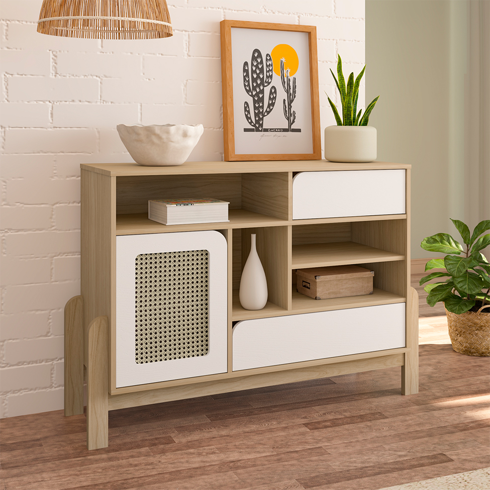 Buffet Nature 1 PT 2 GV Naturale e Branco