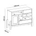 Buffet Nature 1 PT 2 GV Naturale e Branco