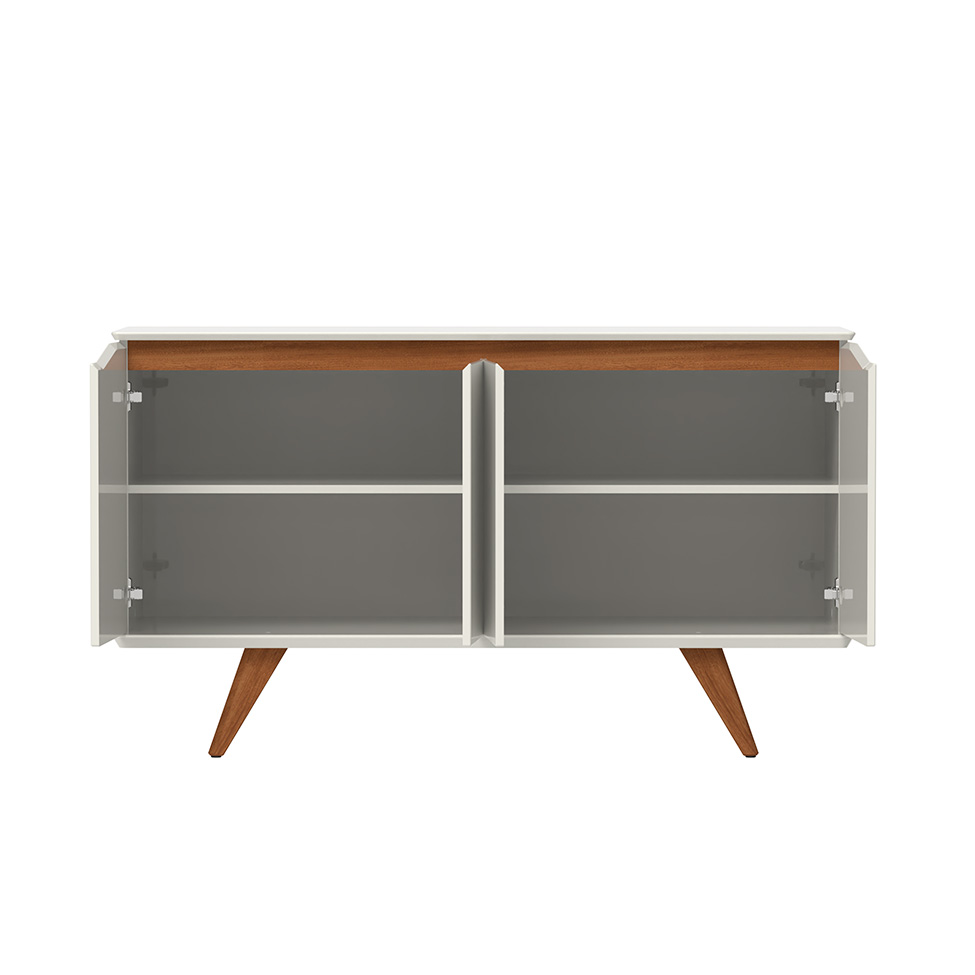 Buffet Olive 4 Portas Off White Natural