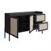 Buffet Oslo 2 PT 2 GV Nero e Preto
