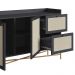 Buffet Oslo 2 PT 2 GV Preto e Dourado
