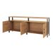 Buffet Otta 100% MDF 4 Portas Freijó e Preto