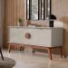 Buffet Paris 4 PT Off White e Nature