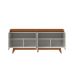 Buffet Pulse 4 Portas Off White e Canelas