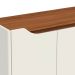 Buffet Pulse 4 Portas Off White e Canelas