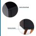 Buffet Skin 4 PT Preto e Garapa