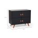 Buffet Skin 4 PT Preto e Garapa