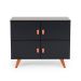 Buffet Skin 4 PT Preto e Garapa