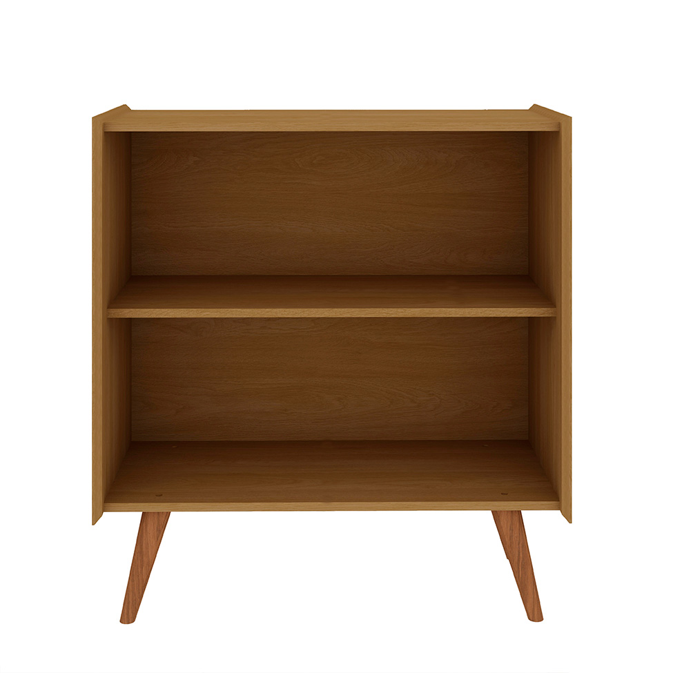Buffet Vértice Ripado 2 Portas Off White e Cinamomo