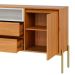 Buffet Verna 100% MDF 2 Portas 2 Gavetas Freijó e Off White