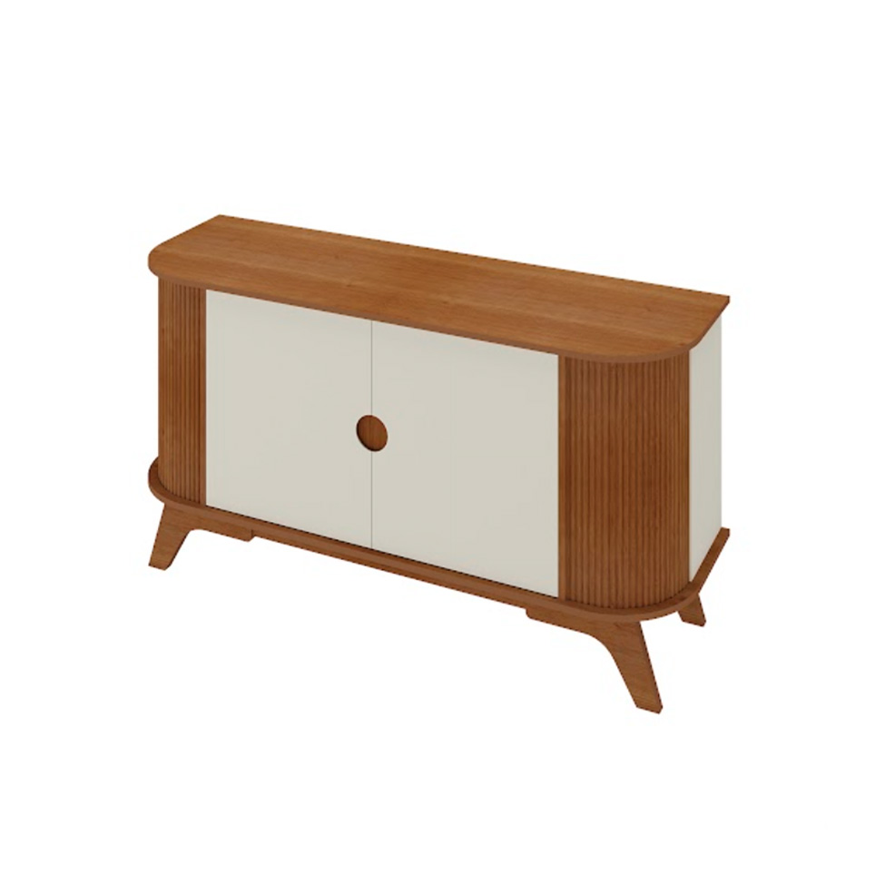 Buffet Vivaldi 2 Portas Cinamomo e Off White