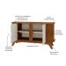 Buffet Vivaldi 2 Portas Cinamomo e Off White