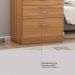 Cômoda Astral 4 Gavetas Amêndoa
