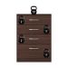 Cômoda Astral 4 Gavetas Café