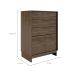Cômoda Bergen 2 Portas 3 Gavetas Legno