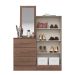 Cômoda Briz 2 Portas 3 Gavetas Castanho