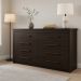 Cômoda Elegance 8 Gavetas Capuccino Wood