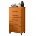 Cômoda Esmeralda 5 Gavetas Cinamomo