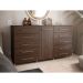 Cômoda Imperial 1 Porta 10 Gavetas Capuccino