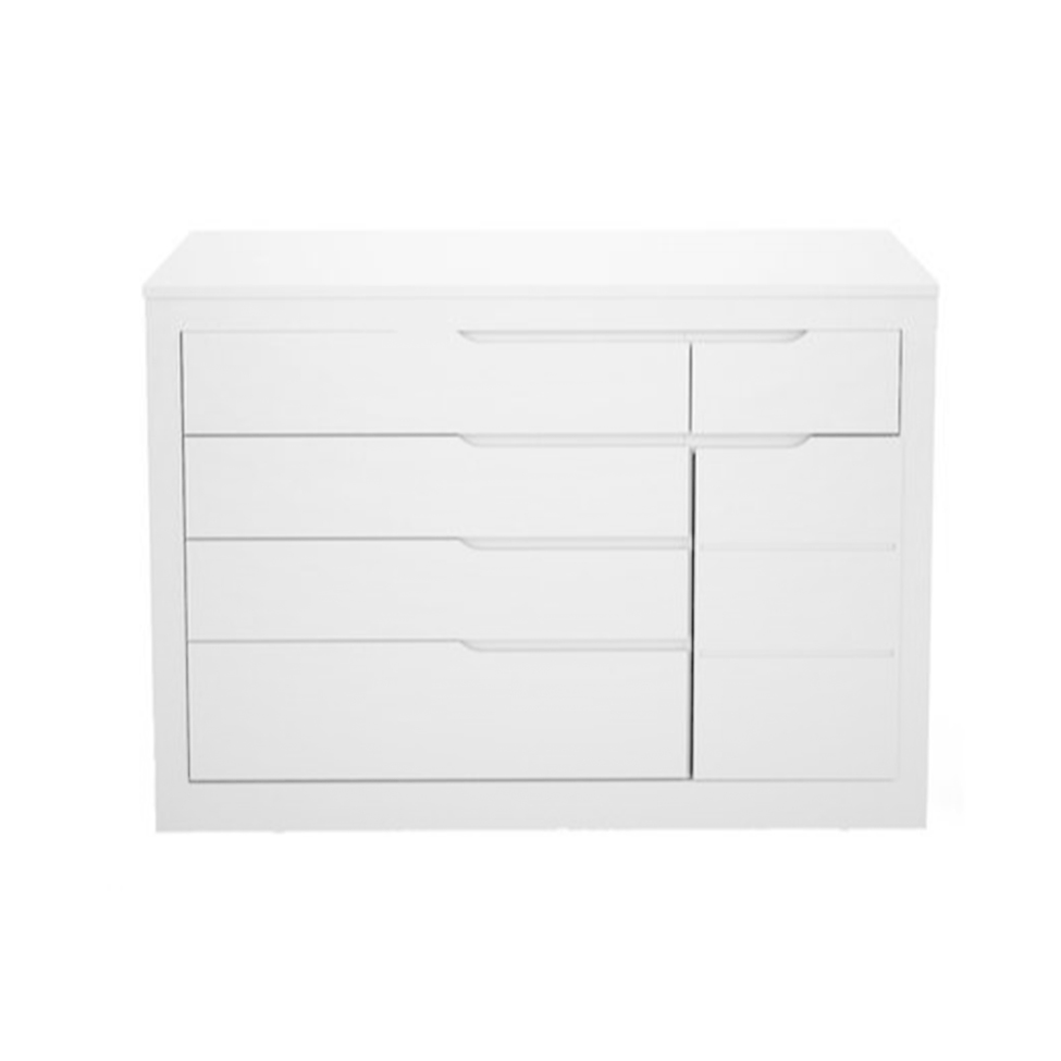 Cômoda Infantil Cléo 1 PT 5 GV Branco Fosco