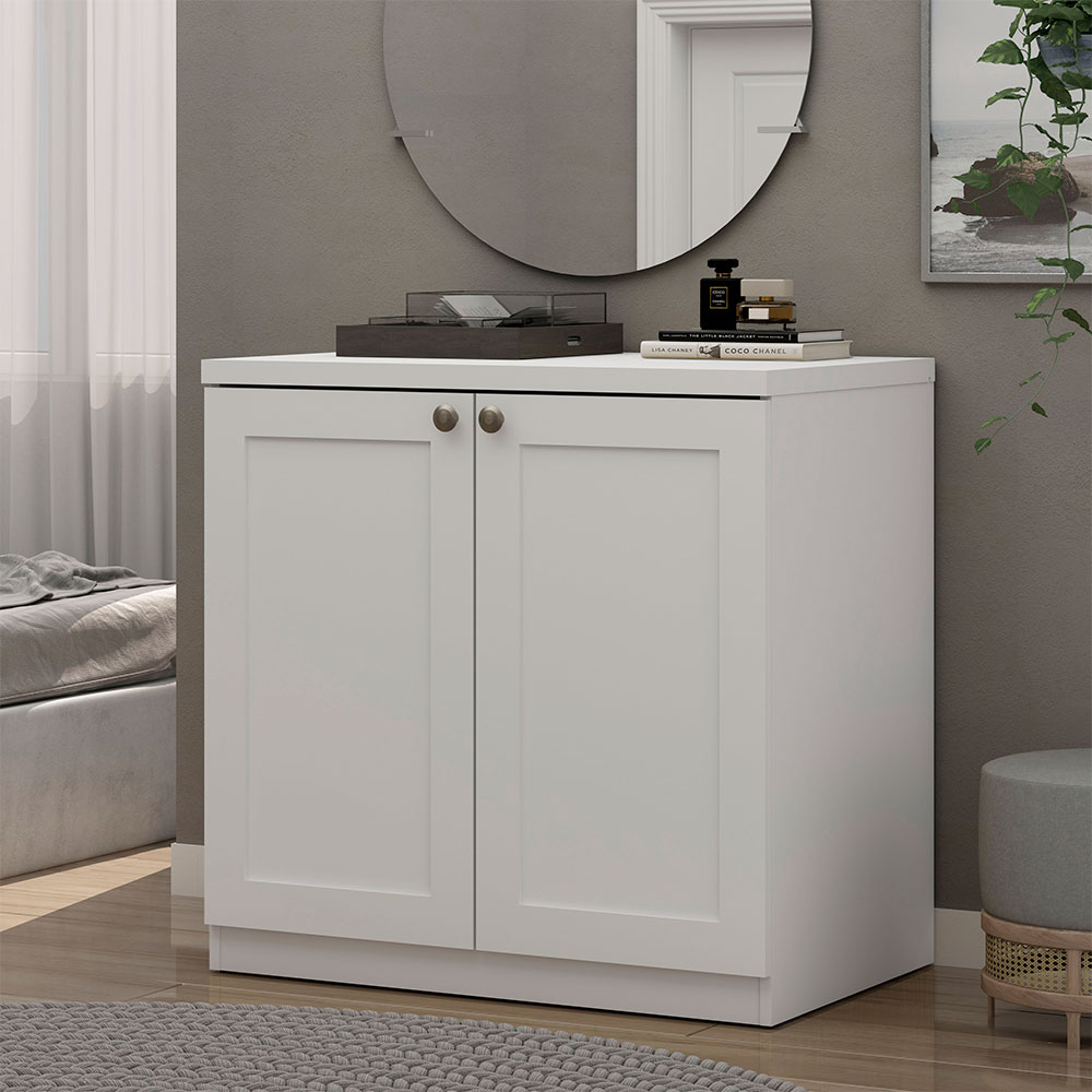 Cômoda Infinity 2 Portas Branca