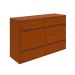 Cômoda Leder 8 Gavetas Frassino
