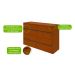 Cômoda Leder 8 Gavetas Frassino