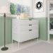 Cômoda Oasis 3 Gavetas Branca