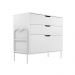 Cômoda Oasis 3 Gavetas Branca