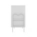 Cômoda Oasis 3 Gavetas Branca