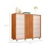Cômoda Pegasus 2 Portas 5 Gavetas Freijó e Off White
