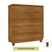 Cômoda Premium 5 Gavetas Cinamomo