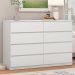 Cômoda Sintra 8 Gavetas Branca