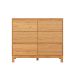 Cômoda Square 6 Gavetas Madeira Maciça Natural Pine