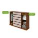 Cômoda Vedra 2 Portas 7 Gavetas Frassino e Off White