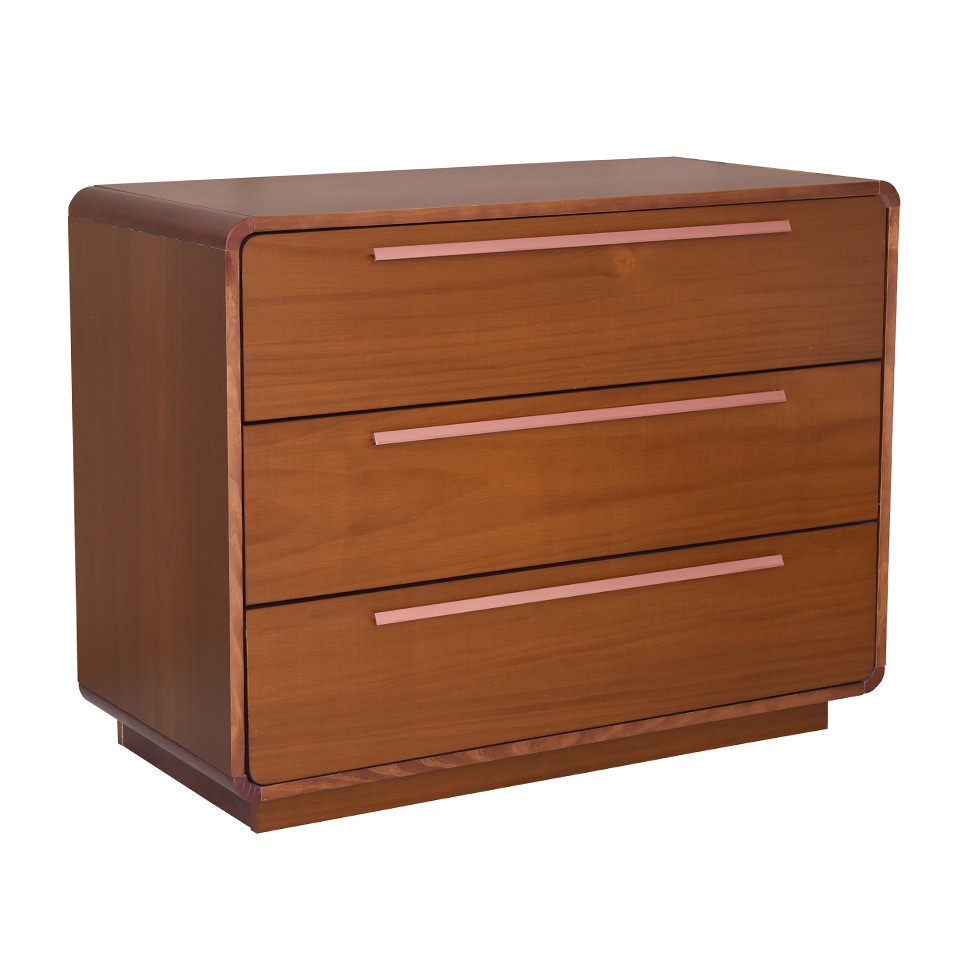 Cômoda Wave 3 Gavetas Mel