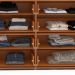 Cômoda com Espelho Porto 8 Gavetas Freijó e Azul